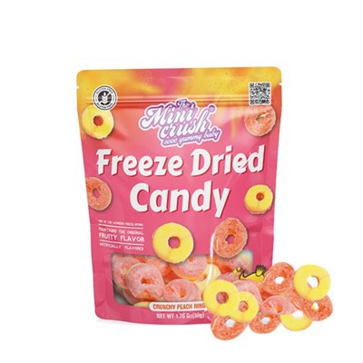I-freeze ang Dried Crunchy Peach Rings