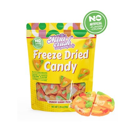 I-freeze ang Dried Crunchy Pizza (Natural na Kulay)